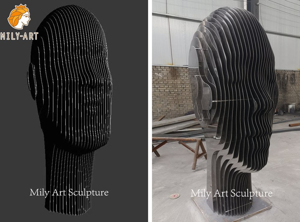 Disappearing Sculpture 3D Model And Workshop Assembly
