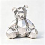 Geometric Bear Sculpture For Sale