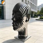 Large Disappearing Sculpture Outdoor