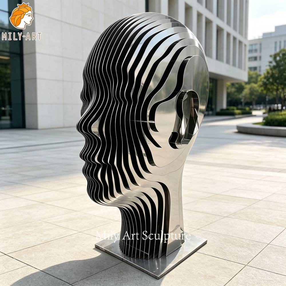 Large Disappearing Sculpture Outdoor