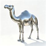 Large Outdoor Metal Camel Statue for Sale