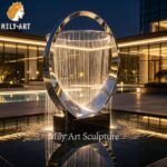 Nightscape Outdoor Ring Water Fountain