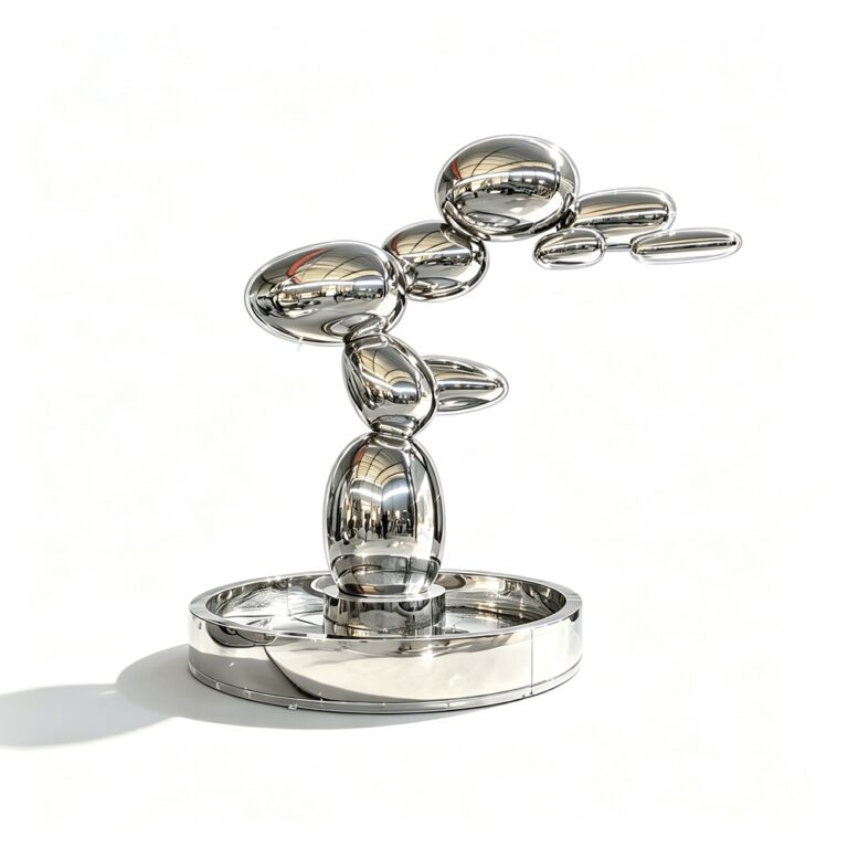 Stacked Pebble Sculpture for Sale