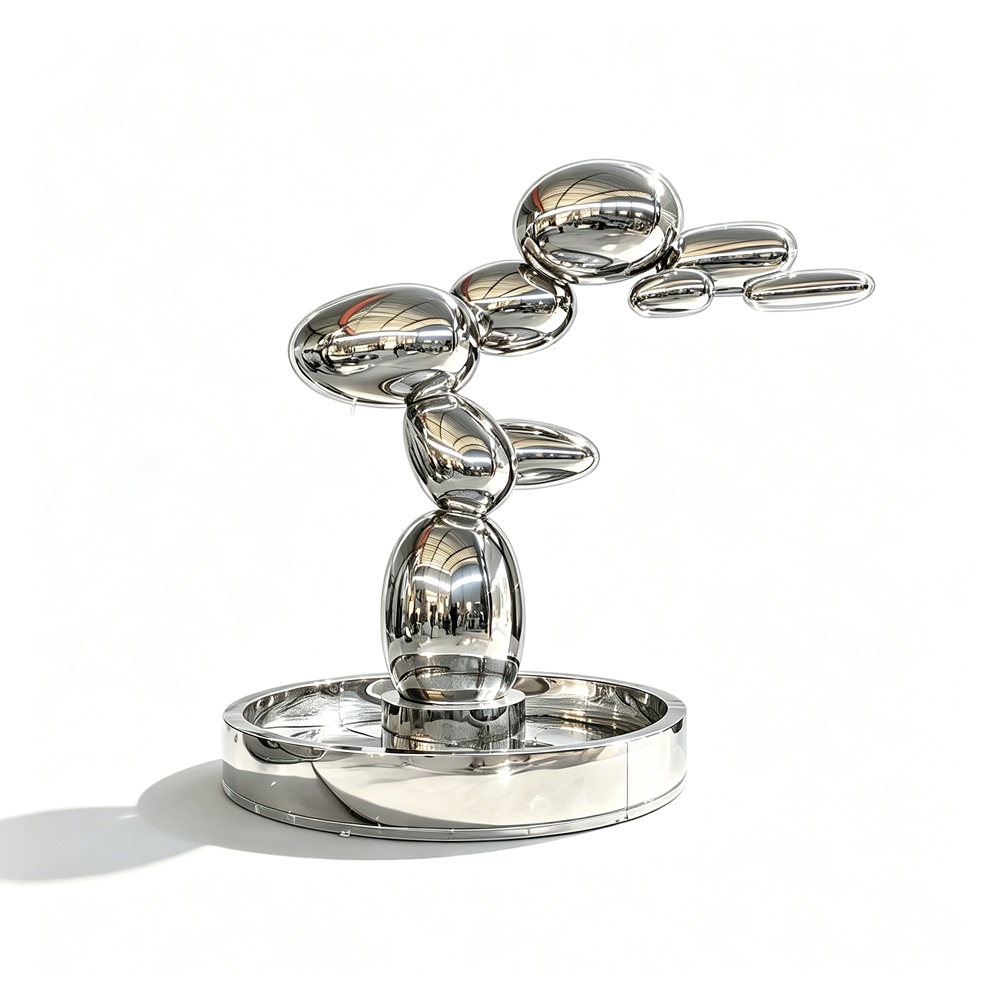 Stacked Pebble Sculpture for Sale