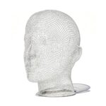 giant head wire sculpture for sale