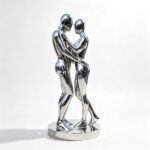 life size metal couple sculpture for sale