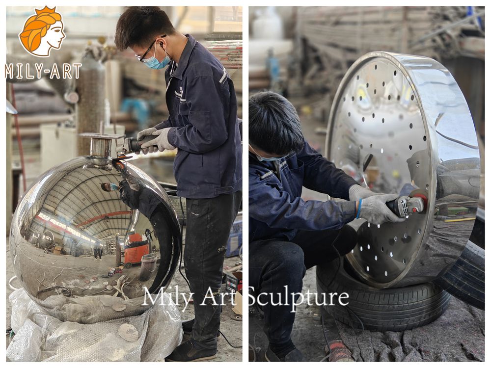 sphere water feature production