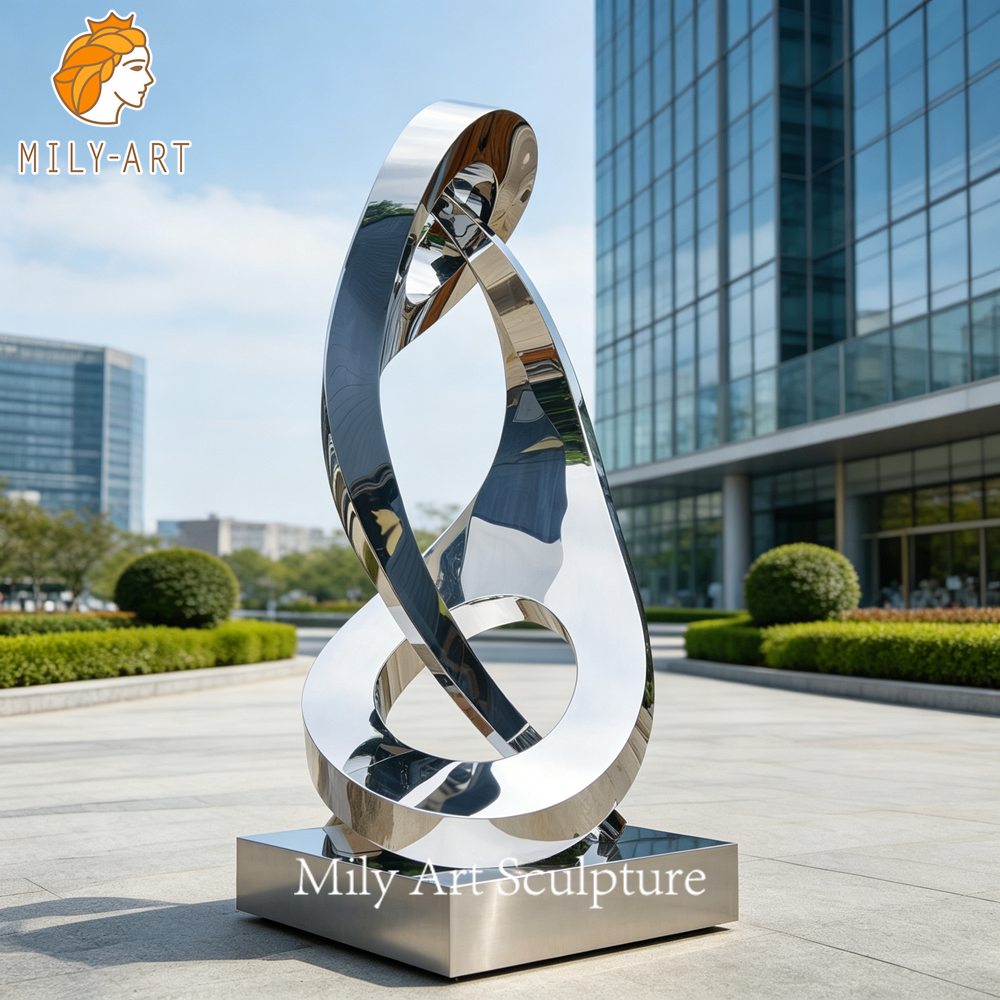 304 stainless steel outdoor sculpture