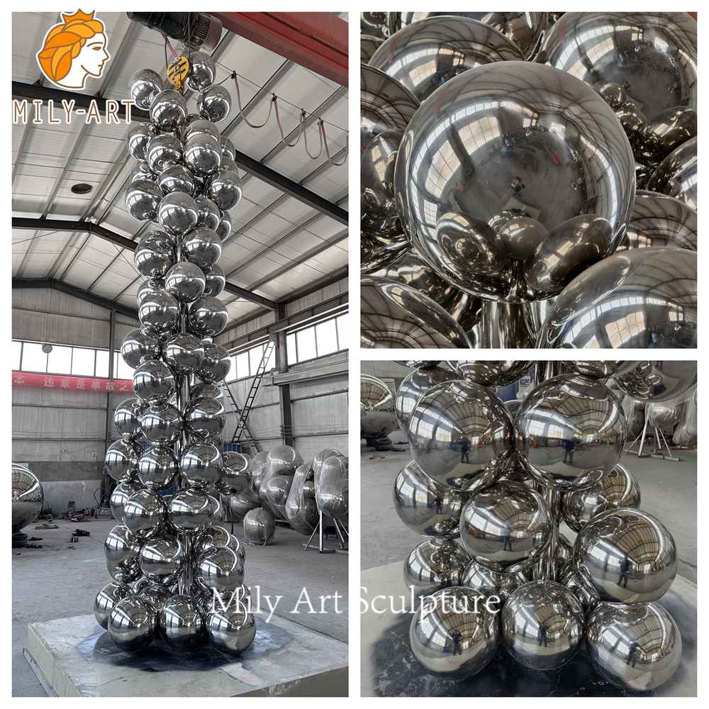 6m tall tree and the eye sculpture