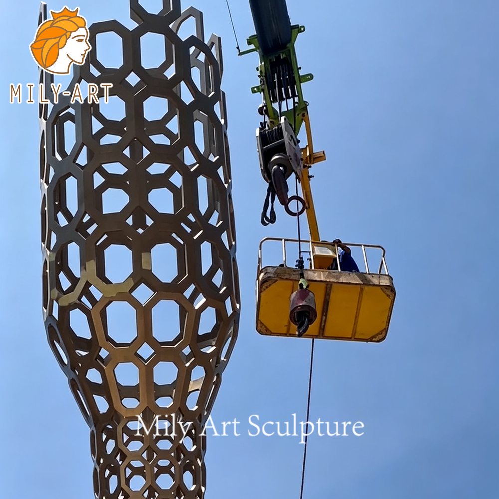 Install the upper section