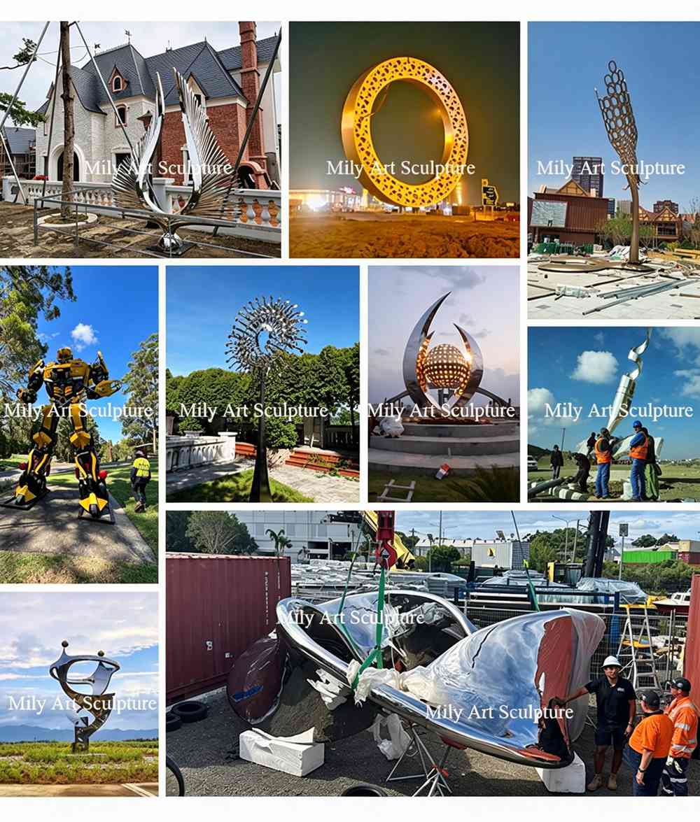 Large Sculpture Customer Installation Feedback
