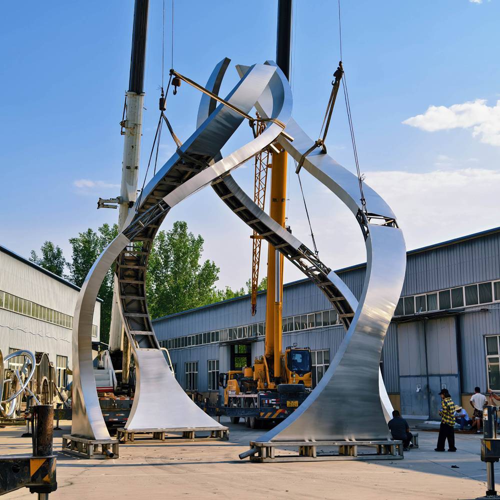 Outdoor Stainless Steel Sculpture Installation Guide