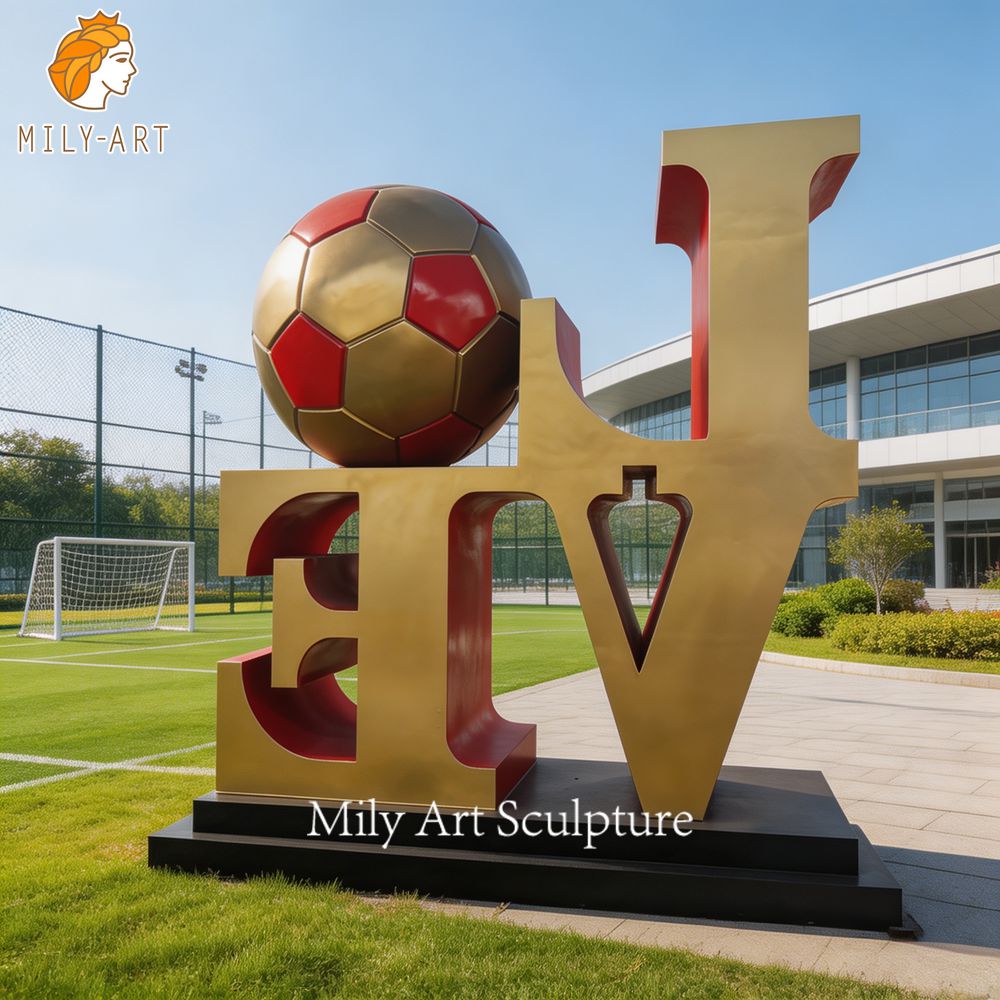 Love Letter Sculpture Back View