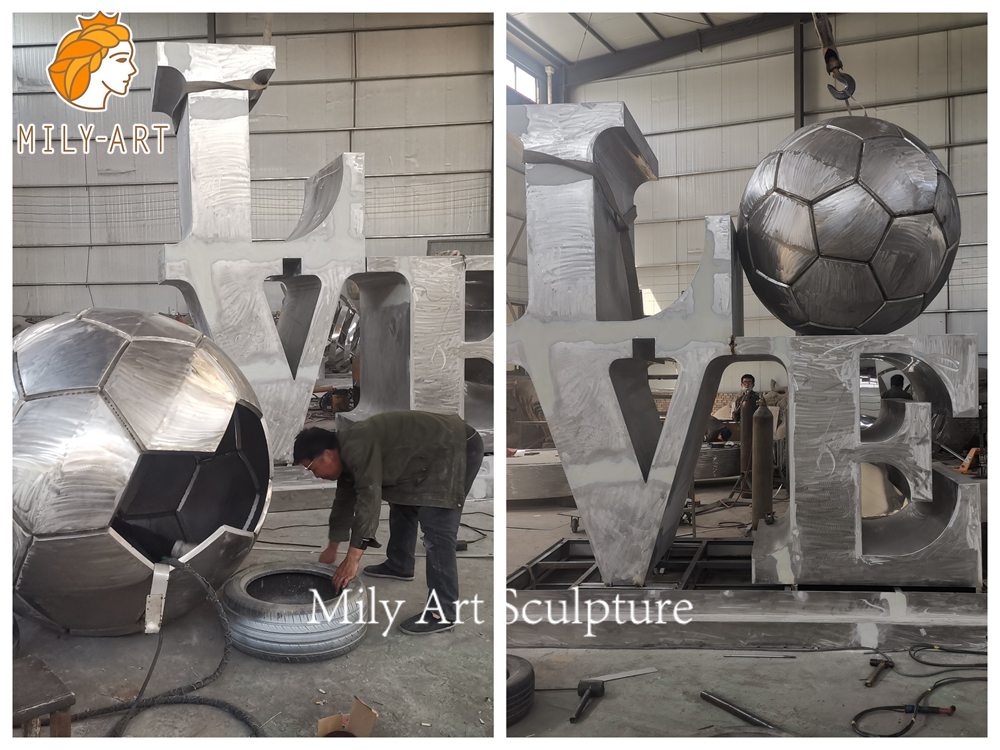 Love Letter Sculpture Manufacturing Process