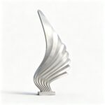 abstract wing sculpture for sale