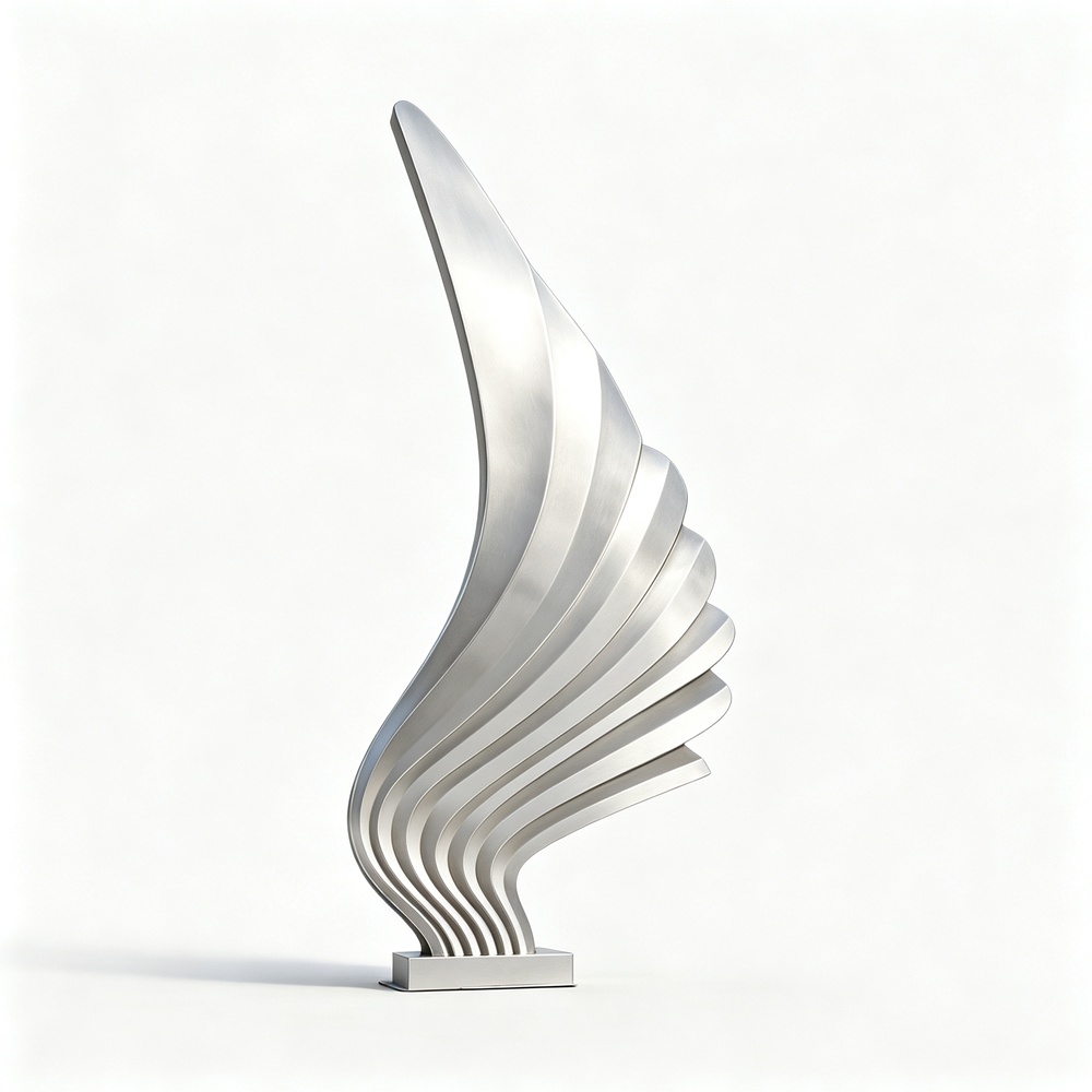 abstract wing sculpture for sale