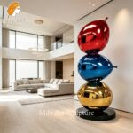 metal balloon sculpture interior decor