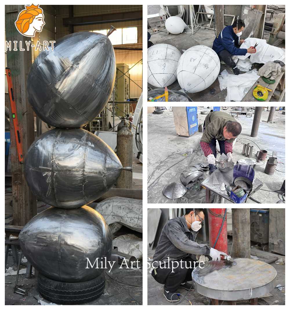 metal balloon sculpture manufacturing process