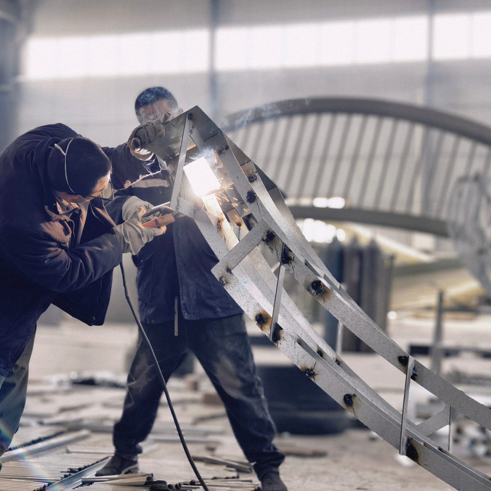 stainless steel sculpture manufacturing