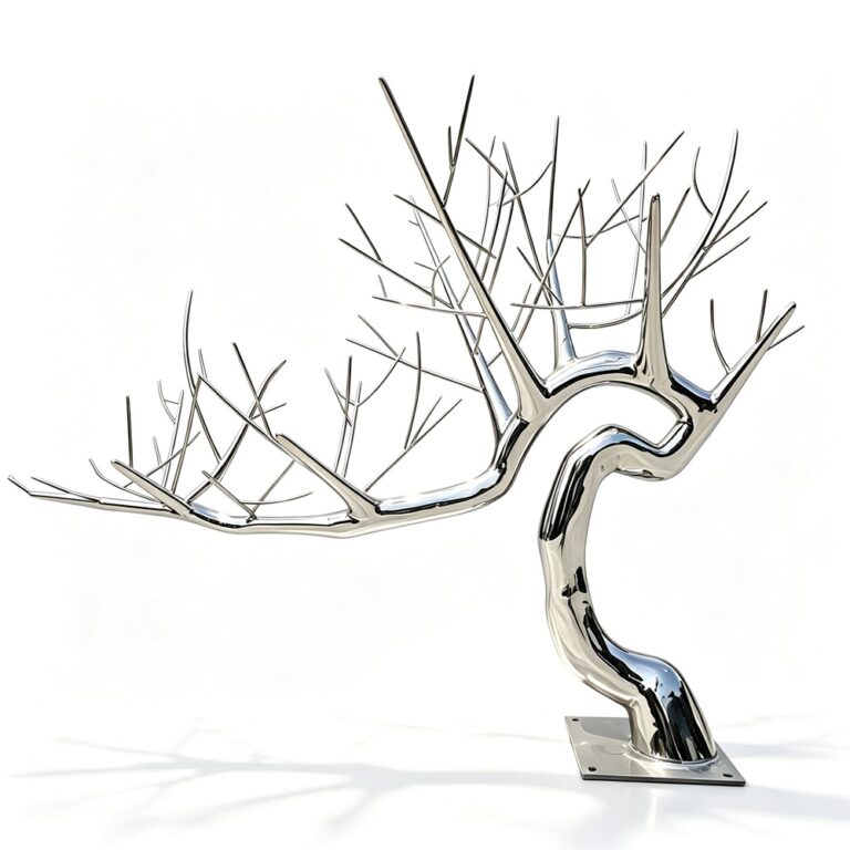 stainless steel tree sculpture for sale