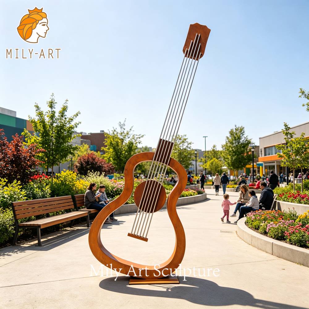Outdoor Guitar Sculpture Park
