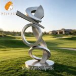 Stainless Steel Circle Sculpture