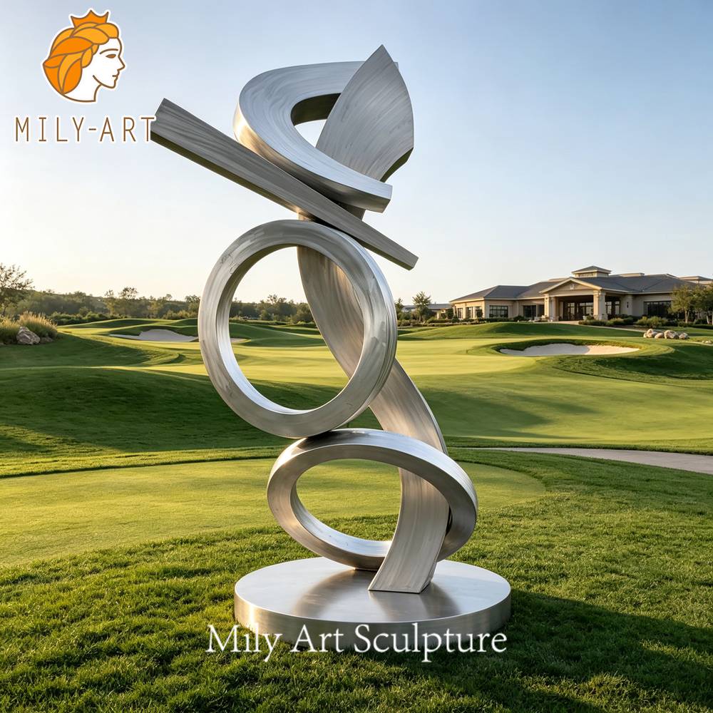 Stainless Steel Circle Sculpture