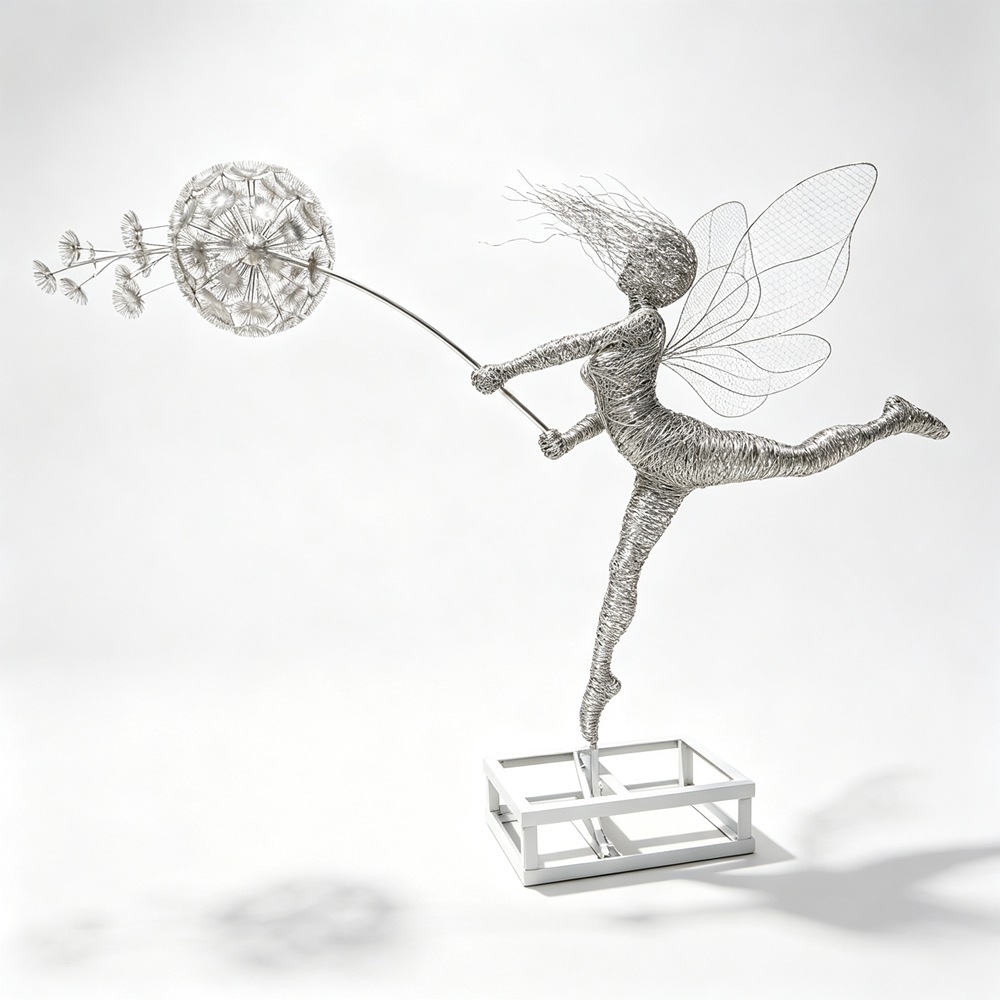 fairy dandelion sculpture for sale