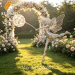 fairy dandelion sculpture garden
