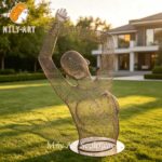 human sculpture lawn