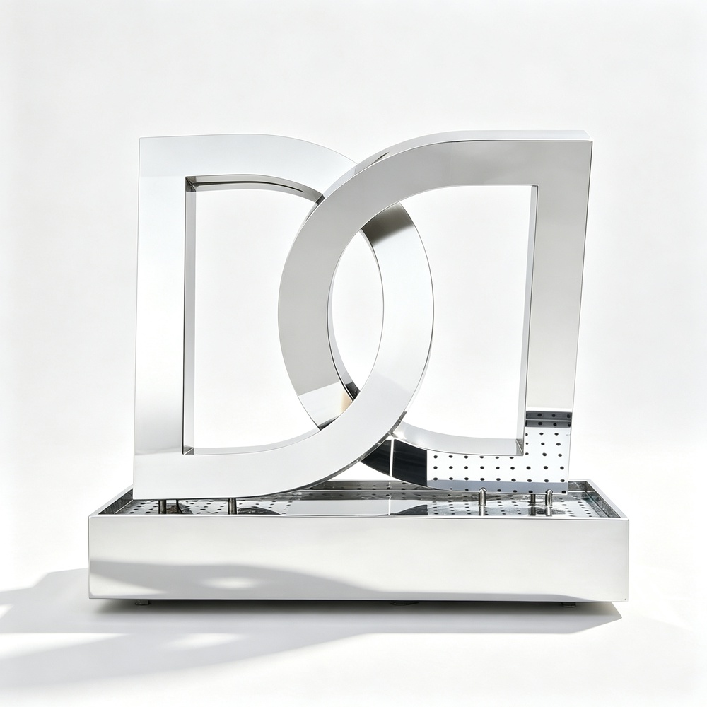 metal fountain sculpture for sale