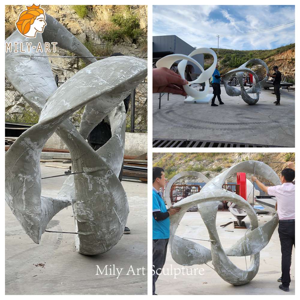 mobius sculpture full size mold making