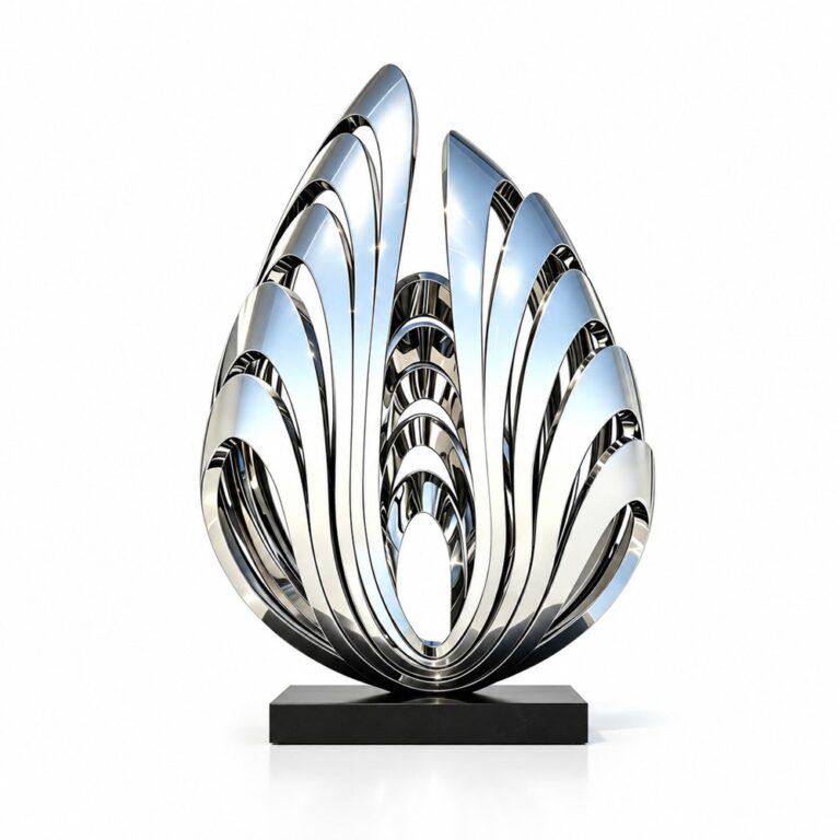 scallop shell sculpture for sale