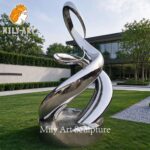 11ft abstract metal outdoor sculpture