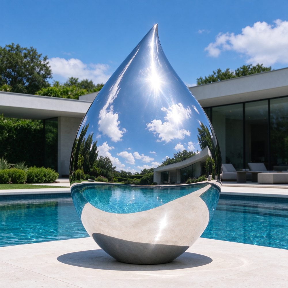 Which Poolside Sculptures Hold Up to Chlorine, Water and Sun?