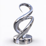 abstract metal outdoor sculpture for sale