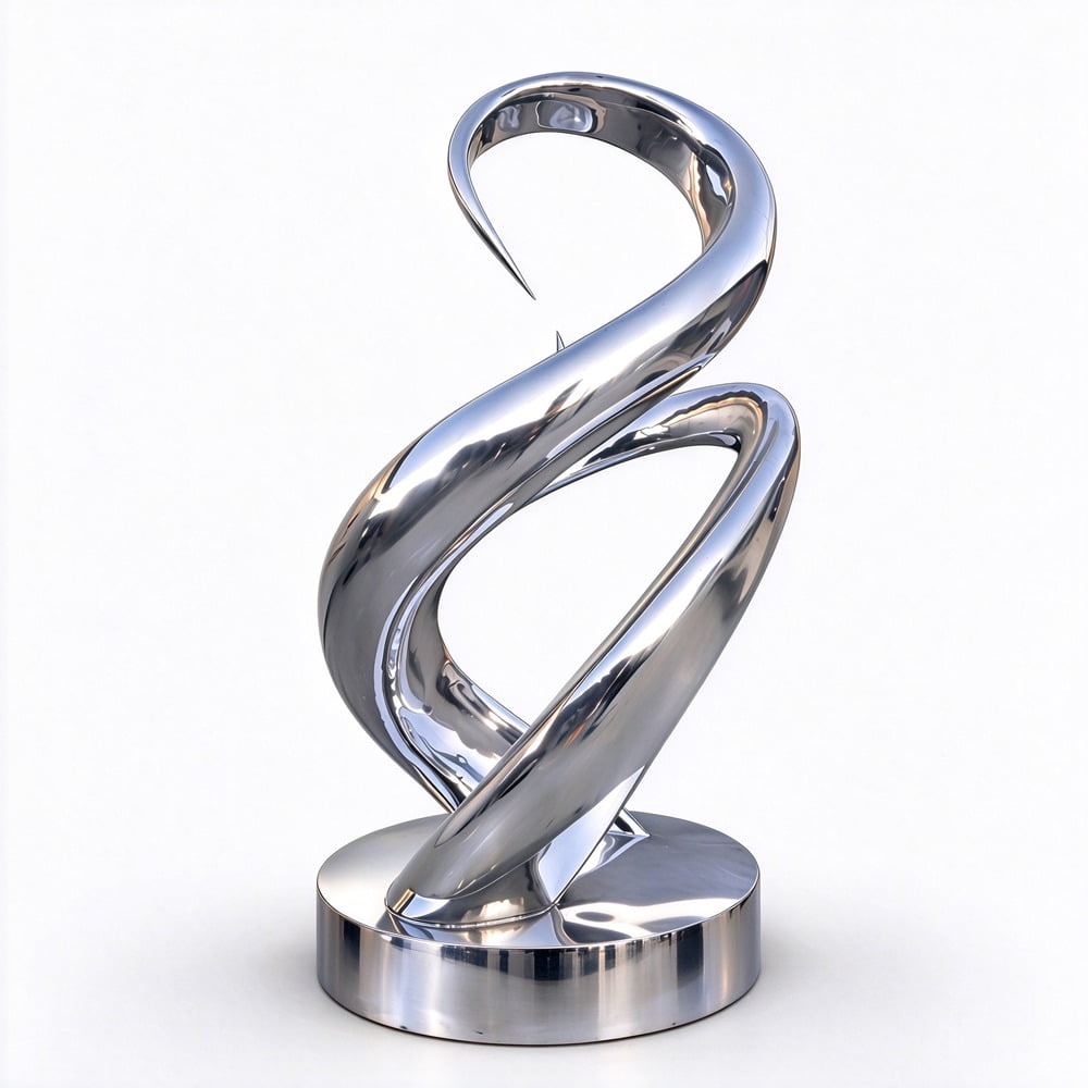 abstract metal outdoor sculpture for sale