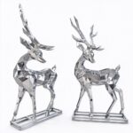 metal deer garden sculptures for sale