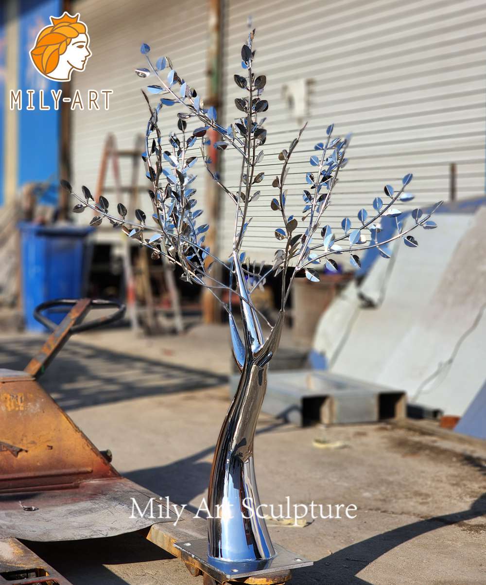 outdoor metal tree sculpture factory