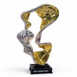 stainless steel modern sculpture for sale